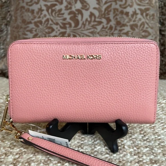 Michael Kors Jet Set Travel LG Flat MF Phone Case - Picture 3 of 15